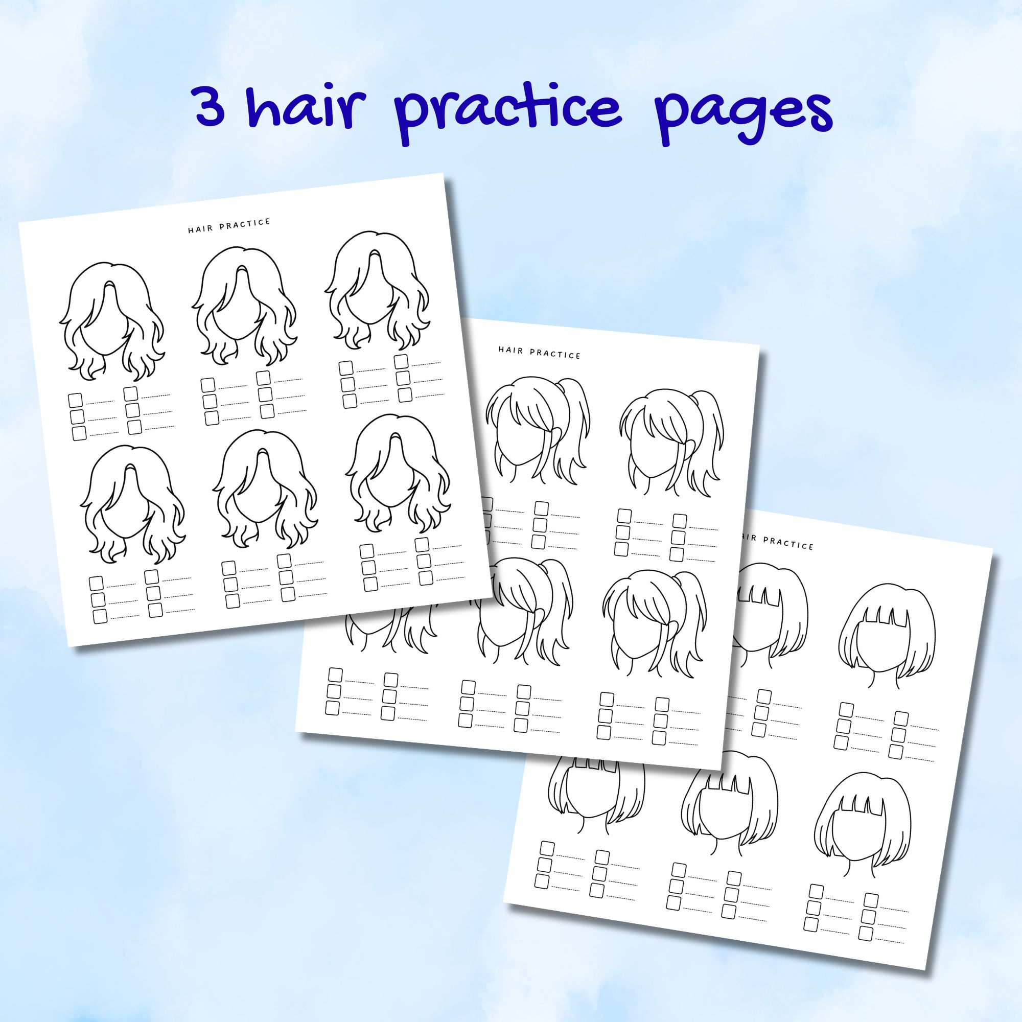 Free Hair Pages